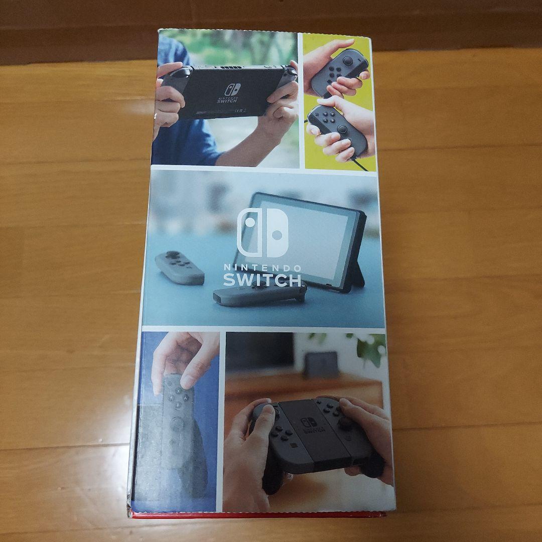 t*様 Nintendo Switch グレー 本体　ハードケース付