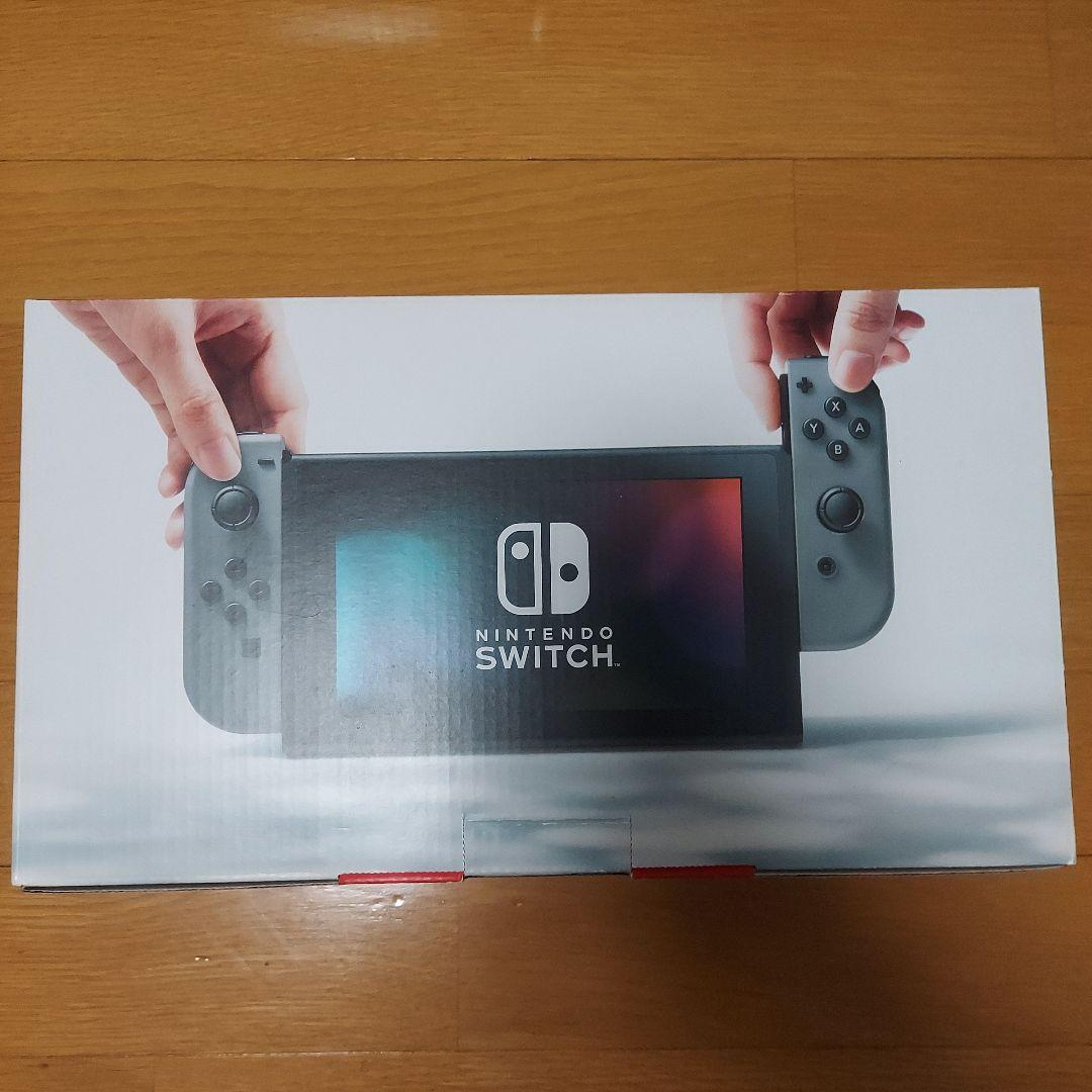 t*様 Nintendo Switch グレー 本体　ハードケース付