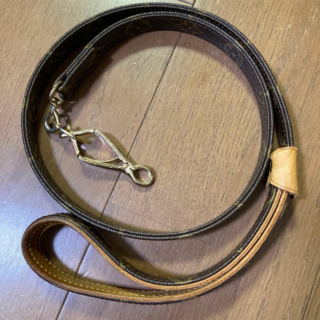 LOUIS VUITTON モノグラム 犬用 リード　箱無し
