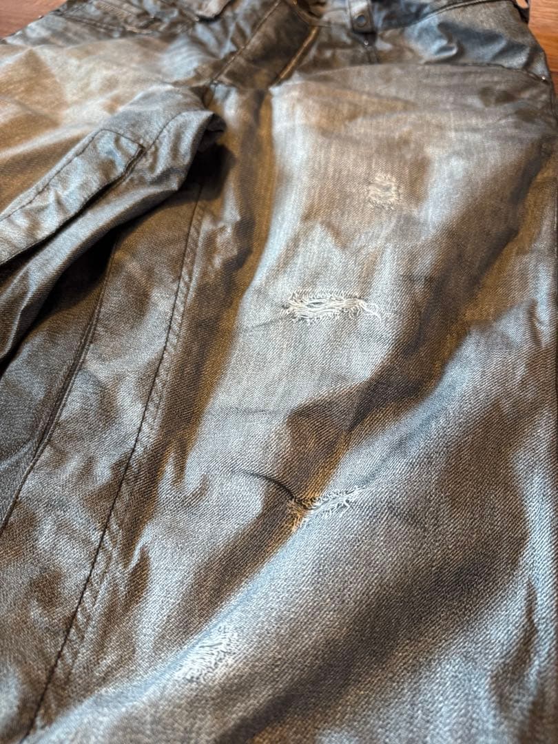 BURTON スノーボードパンツ GORE-TEX デニムプリント