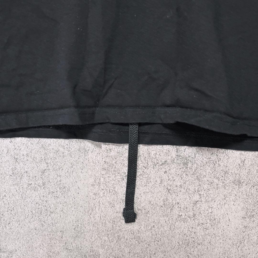 OFF-WHITEオフホワイト 半袖Tシャツ ブラック ロゴプリント L