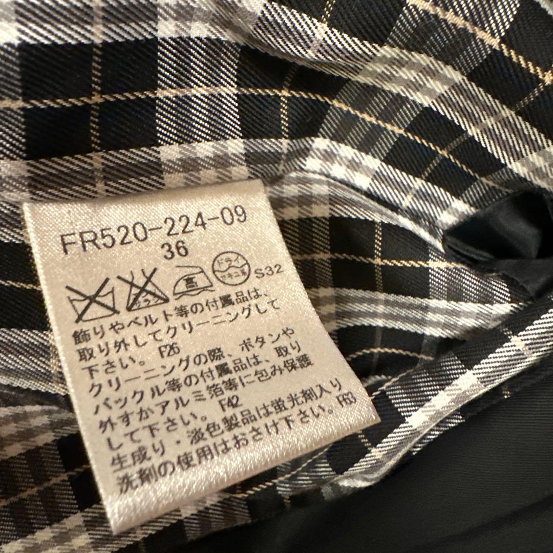 Burberry Black label 36 トレンチコート　スプリングコート
