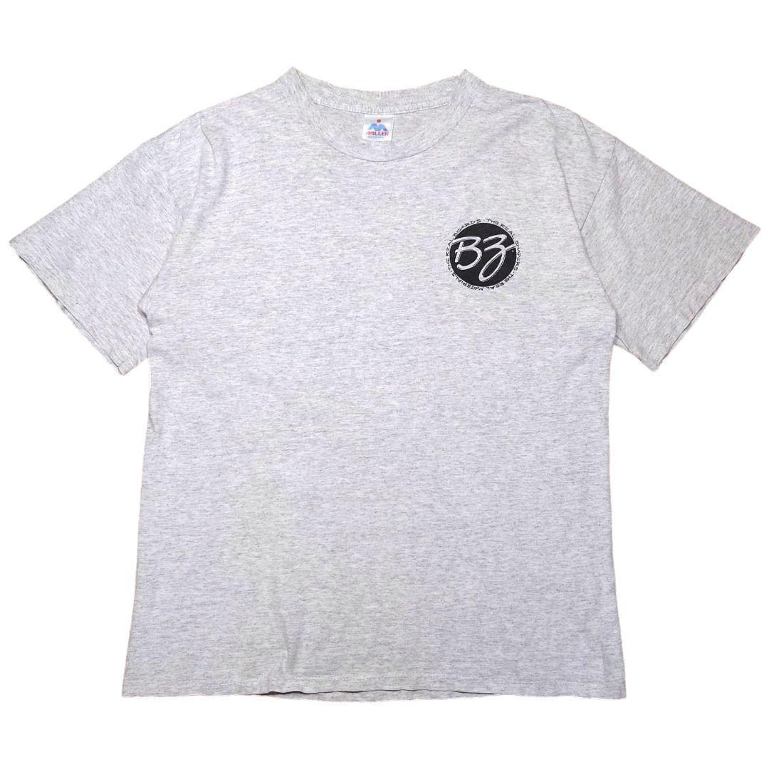 USA製90sMILLERビッグプリントTシャツ　オールドサーフシングルステッチ