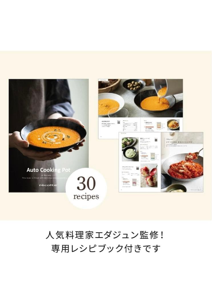 レコルト　オートクッキングポット 自動調理ポット