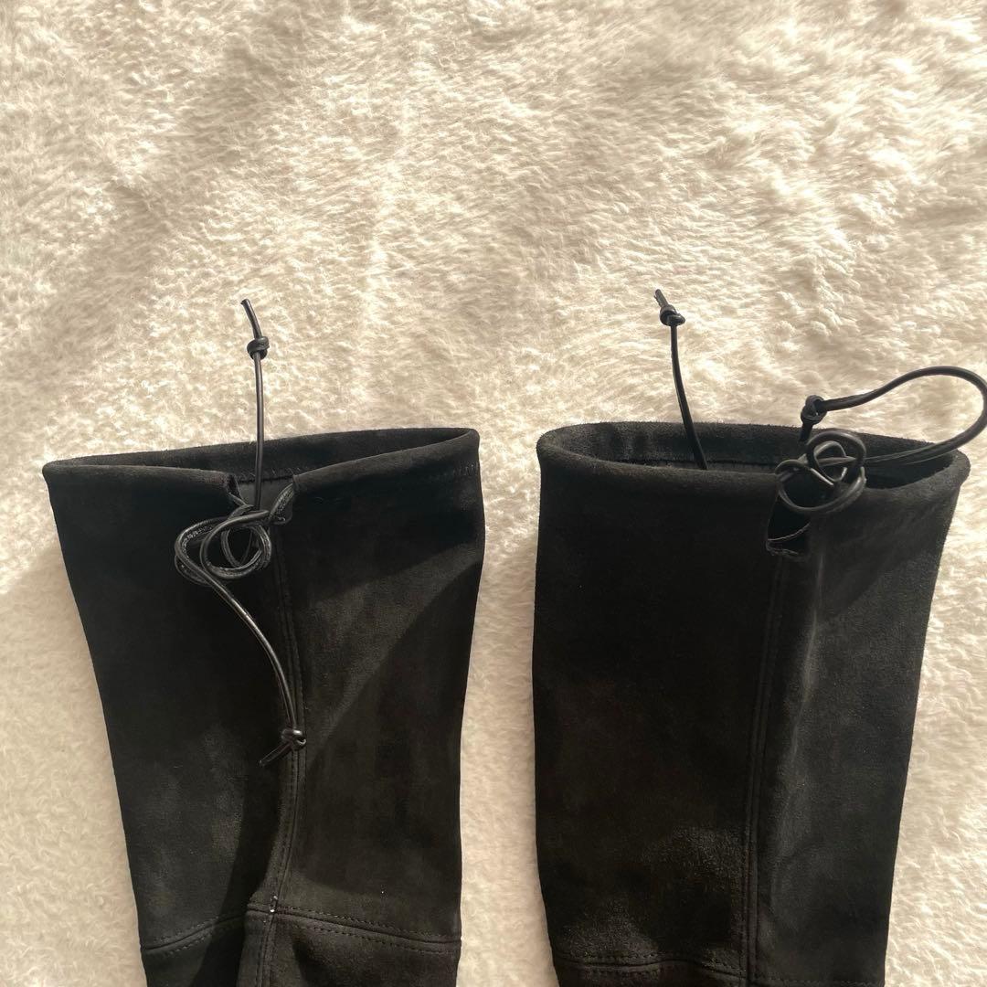 極美品✨ Stuart Weitzman ニーハイ ブーツ 黒 35.5