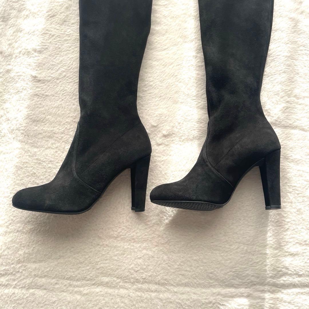 極美品✨ Stuart Weitzman ニーハイ ブーツ 黒 35.5