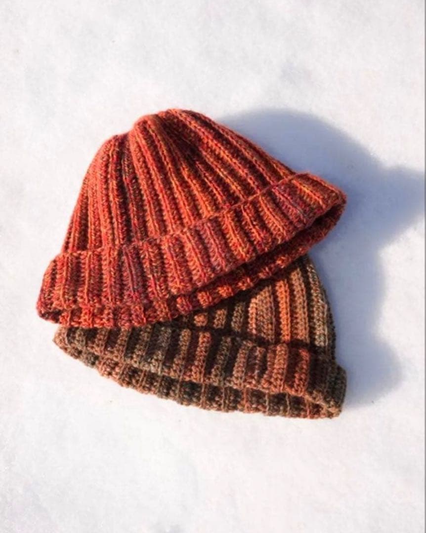 爆*発様 値下げ⭕️sooty gradient beanie brown FU