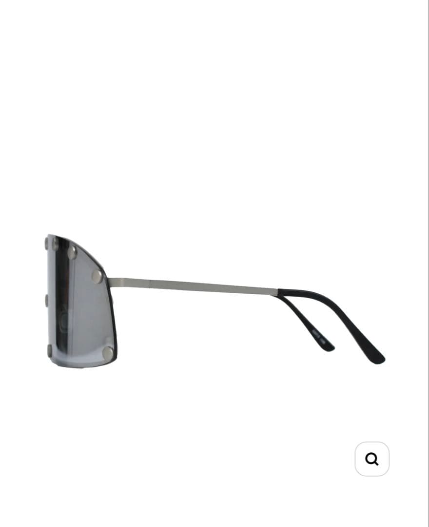 rickowens サングラス eyewear shielding シルバー