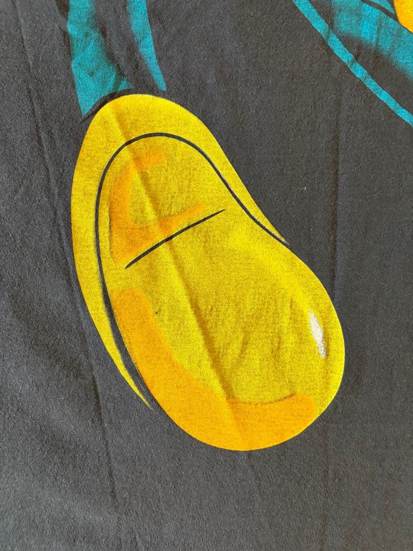 か*ー様 【90s USA製】ディズニー ミッキーマウス Tシャツ XL ブラッ