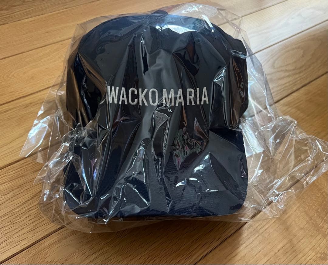 ネイビー 6 PANEL CAP ワコマリア 帽子 キャップ アクセサリー