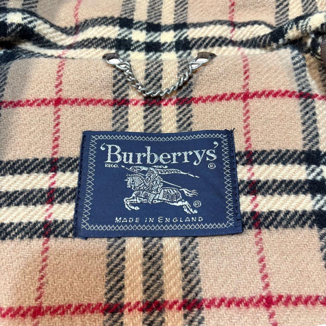 Burberry's バーバリーズ ダッフルコート ノバチェック トグルボタン