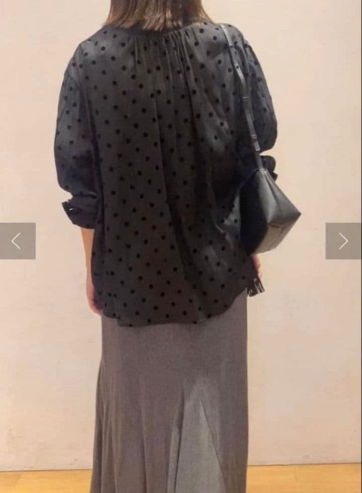 【新品】COLLAGE GALLARDAGALANTE　カーディガン　水玉