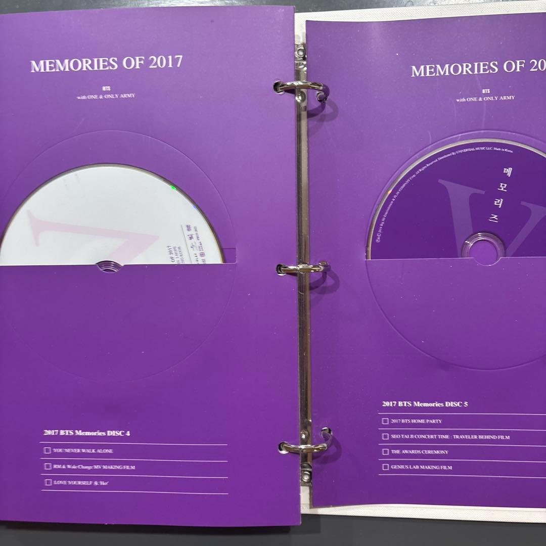 BTS Memories2017 トレカJIMIN付