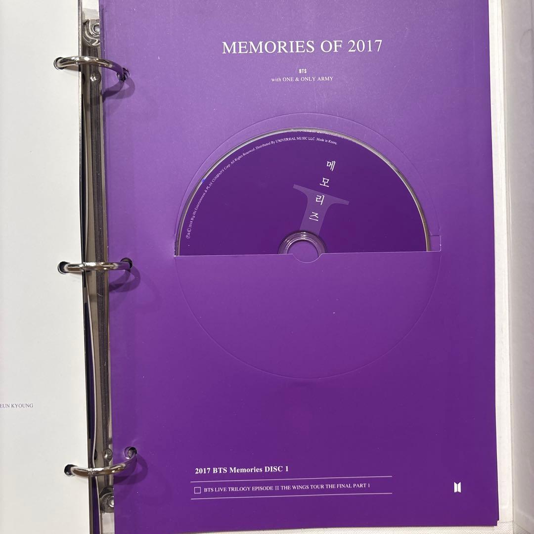 BTS Memories2017 トレカJIMIN付