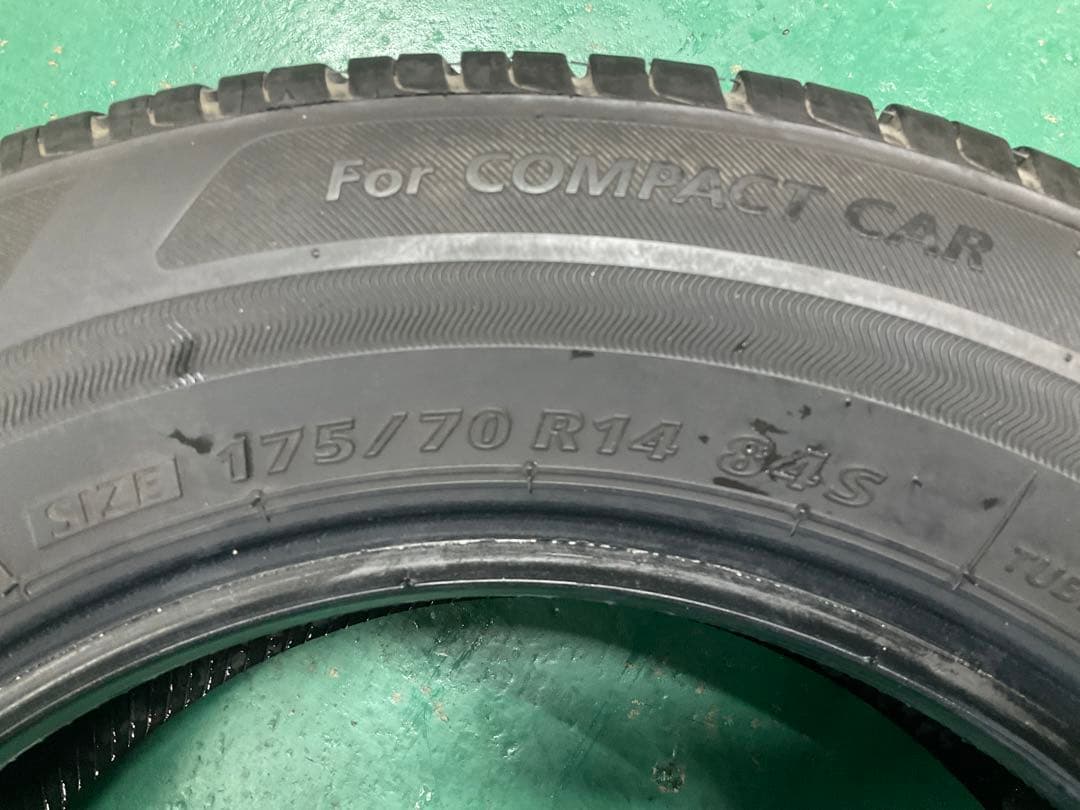 【送料無料】ブリヂストン　エコピアNH100C 175/70R14 中古4本