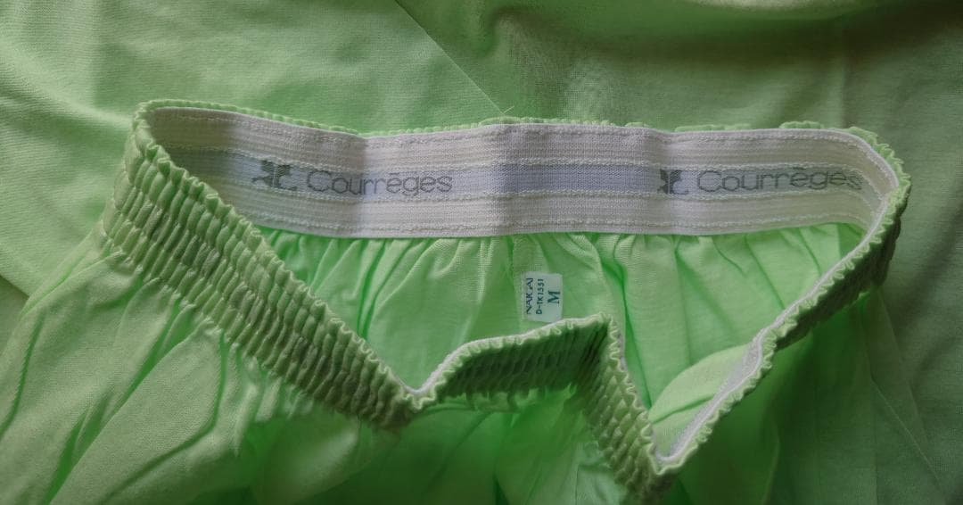 新品タグ付　Courreges クレージュ レディースパジャマ　セットアップ