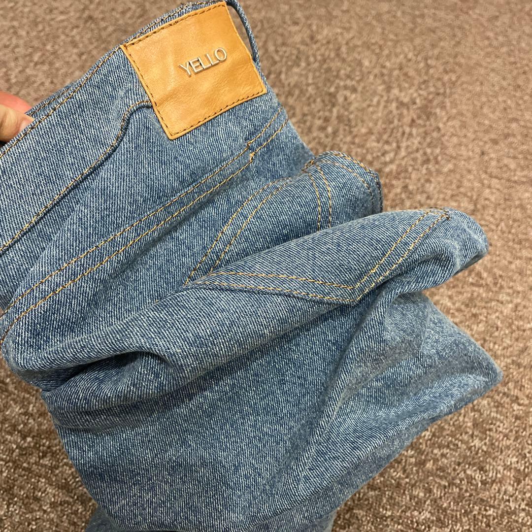 早い物勝ち価格⚠️yello ルーズデニムロングブーツ