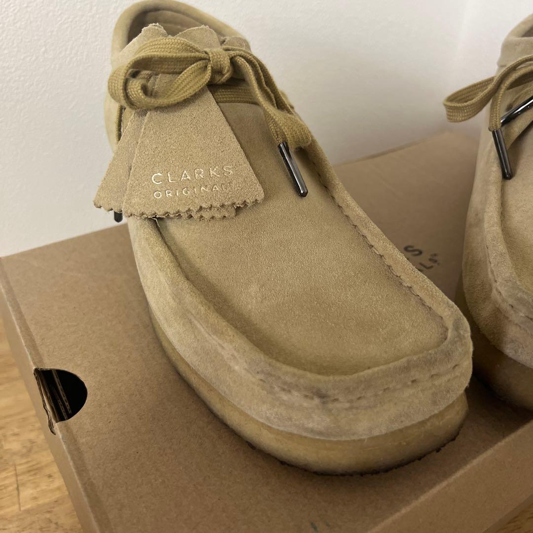 Clarks オリジナルズ モカシン ベージュ　約25.0cm