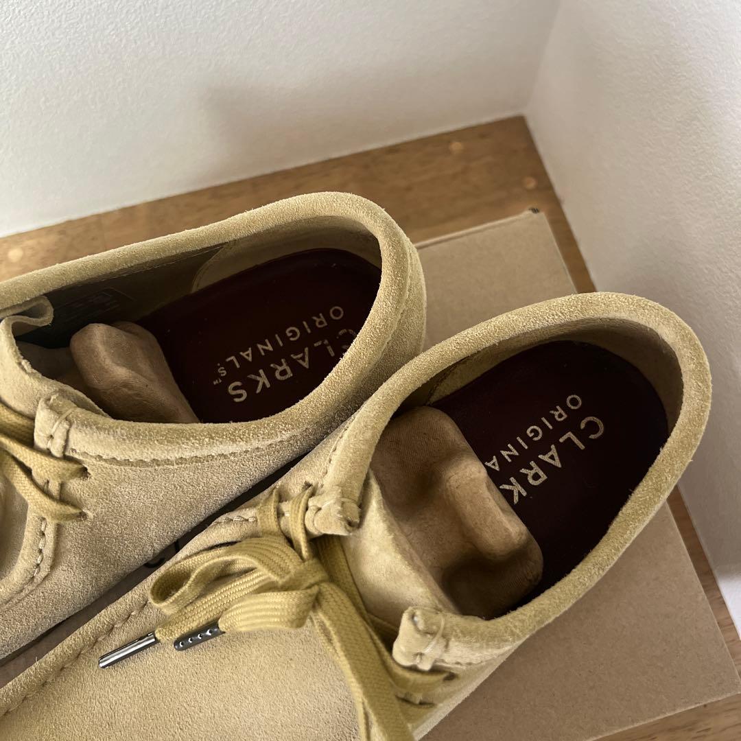 Clarks オリジナルズ モカシン ベージュ　約25.0cm