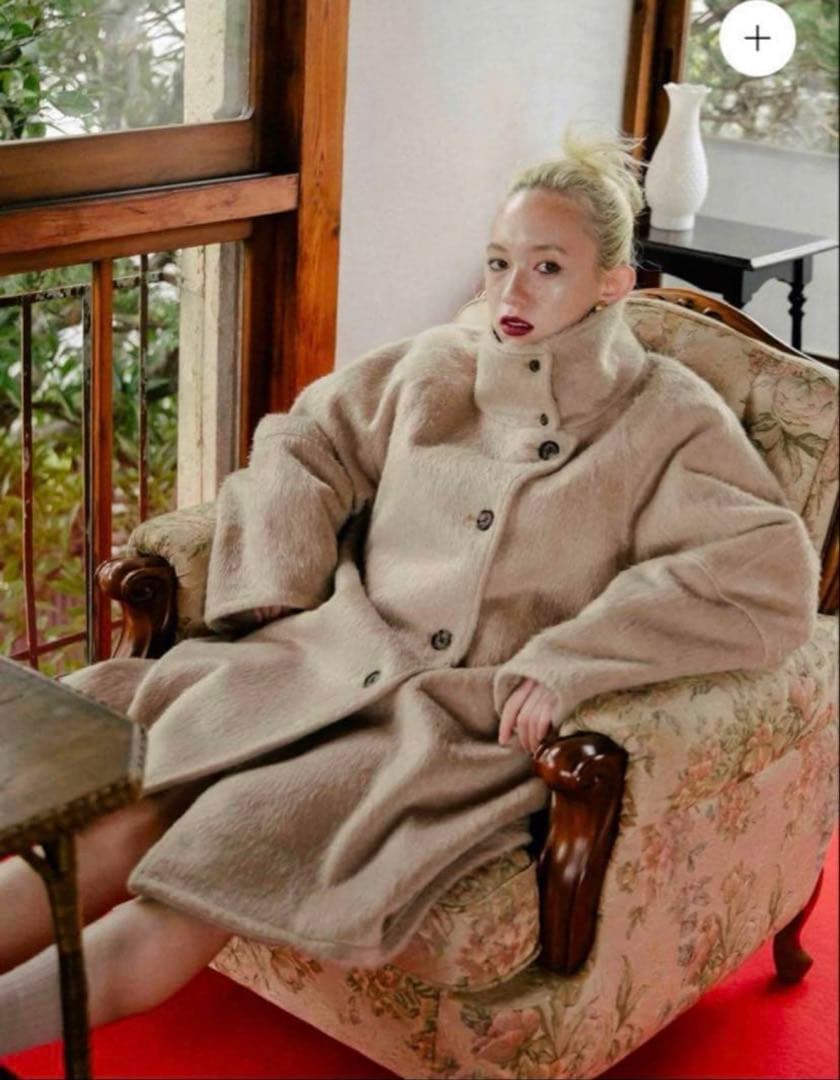 THETOE CHAMBÉRY STANDNECK COAT　S