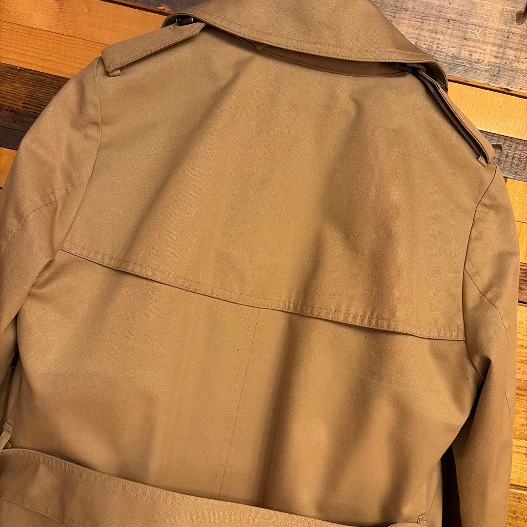 HYKE ベージュ ダブルブレスト トレンチコート サイズ2