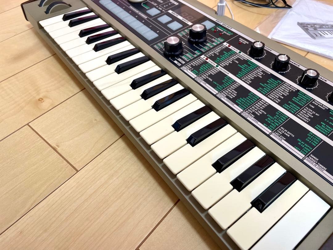 【きんぴら】KORG microKORG シンセサイザー 動作確認済み