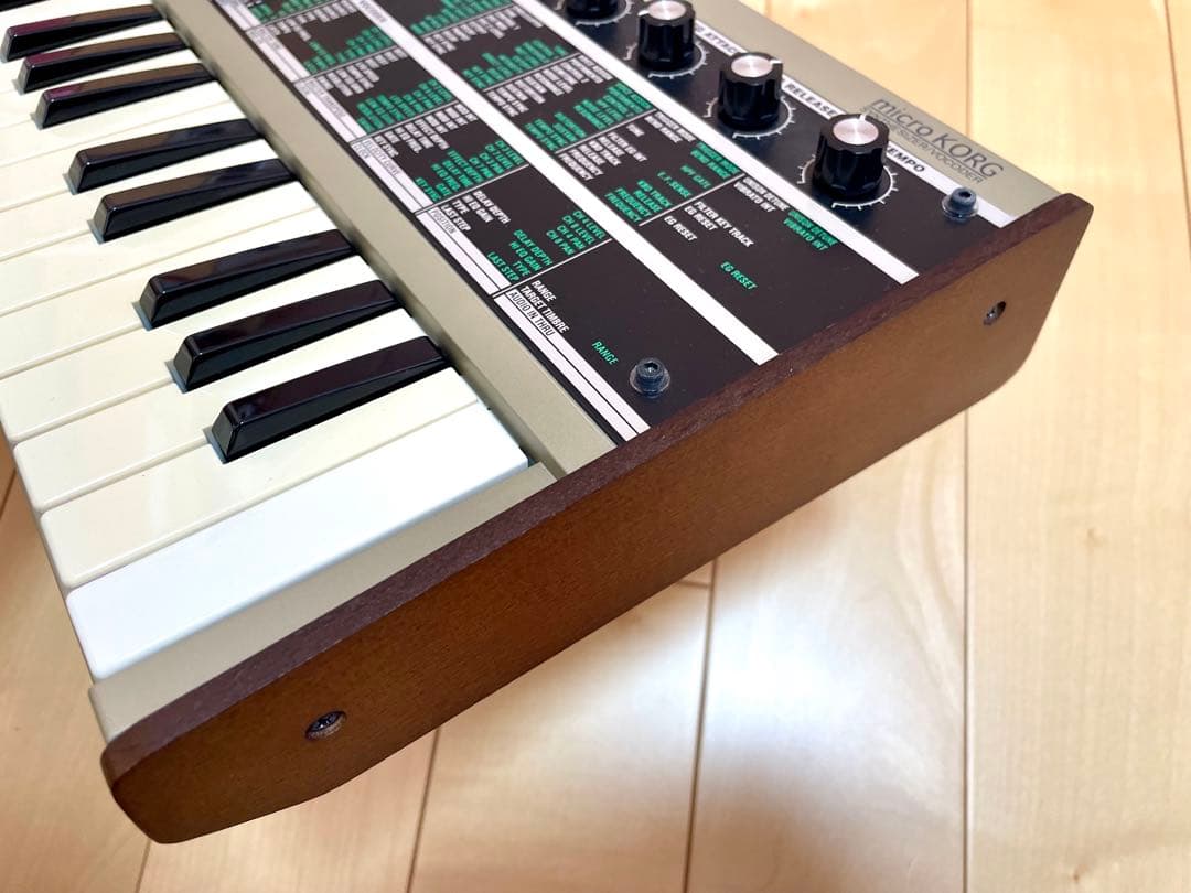 【きんぴら】KORG microKORG シンセサイザー 動作確認済み