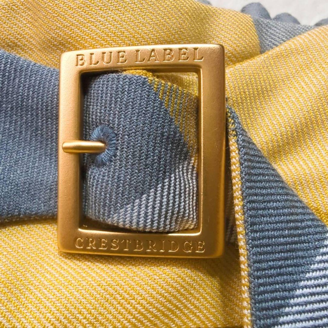 BLUE LABEL CRESTBRIDGE ロング フレアスカート チェック