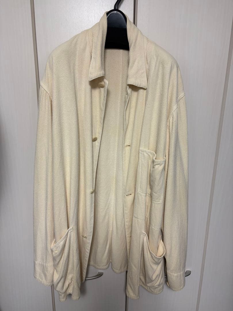comoli 24ss シルクネップ1938ジャケット