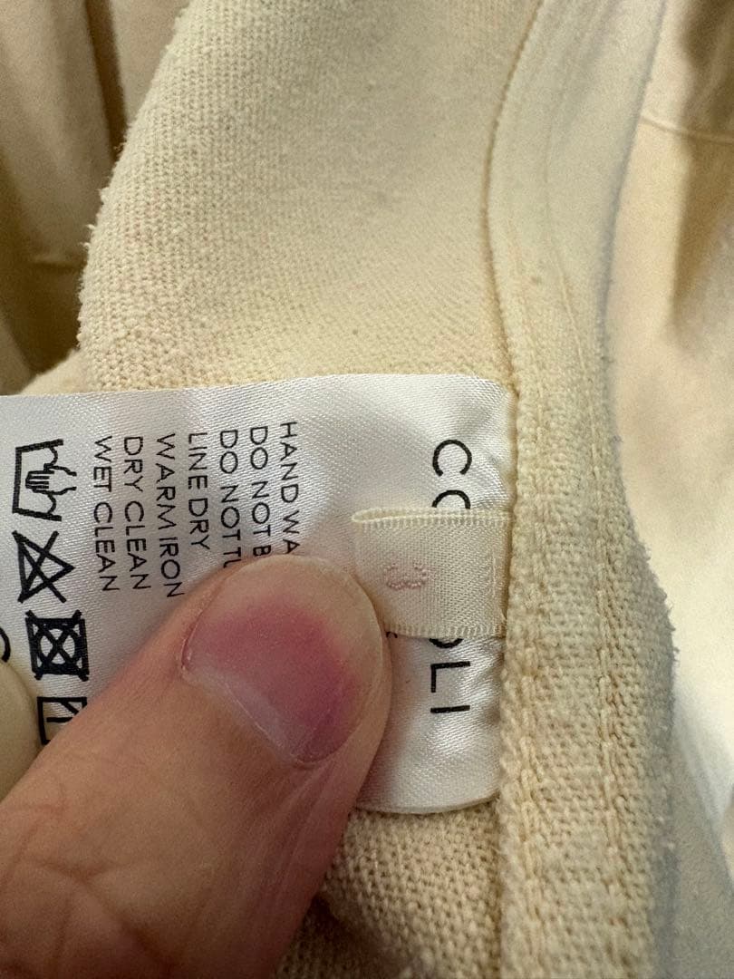 comoli 24ss シルクネップ1938ジャケット
