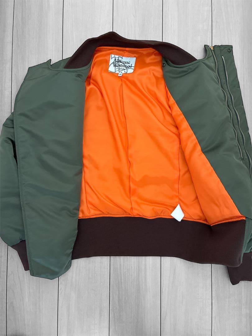 VIVIENNE WESTWOOD MA-1 フライトジャケット グリーン 緑