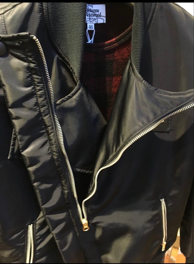 VIVIENNE WESTWOOD MA-1 フライトジャケット グリーン 緑