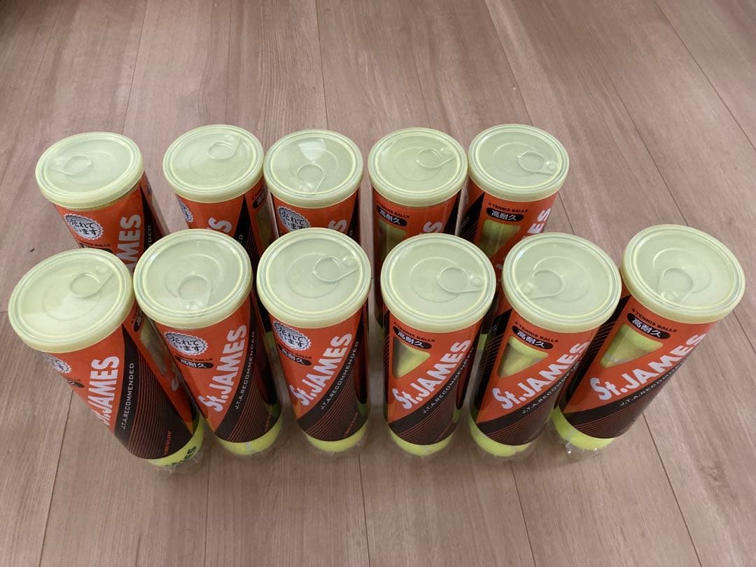 St.JAMES テニスボール 4個入り×11缶　 新品　未開封