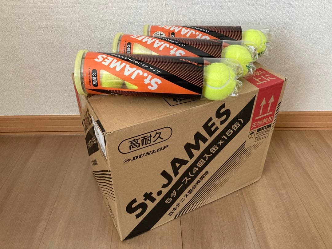 St.JAMES テニスボール 4個入り×11缶　 新品　未開封