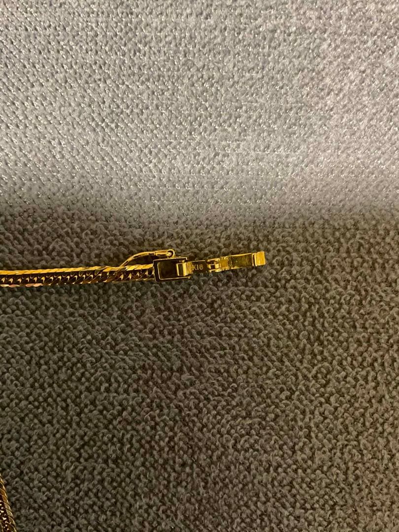 K18 喜平 6面ダブル ネックレス 約10.2g 50cm ゴールド 男女兼用