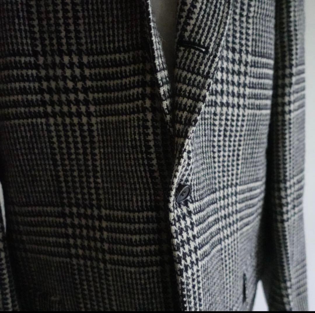 1980s Harris Tweed グレンチェック　テーラードジャケット