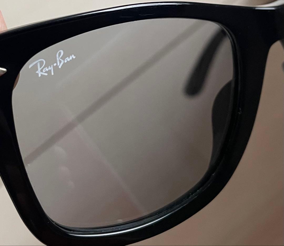 Ray-Ban RB2140F 601/R5 52ウェイファーラーライトグレー