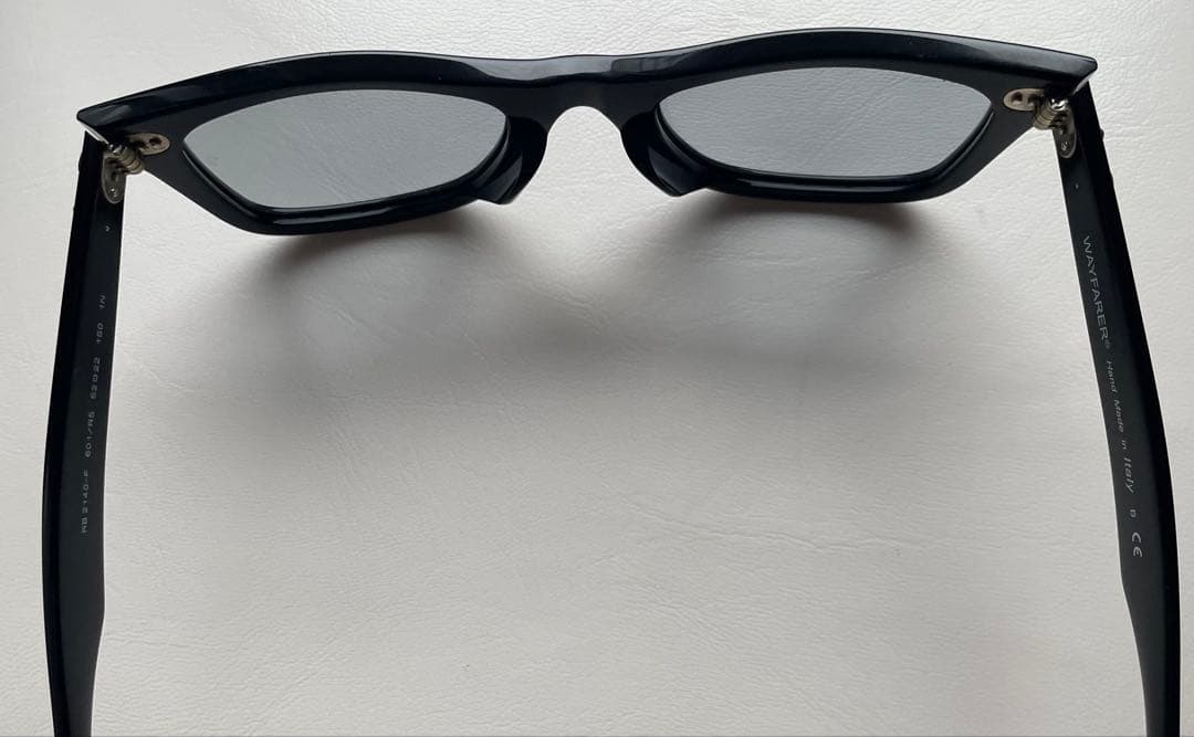 Ray-Ban RB2140F 601/R5 52ウェイファーラーライトグレー