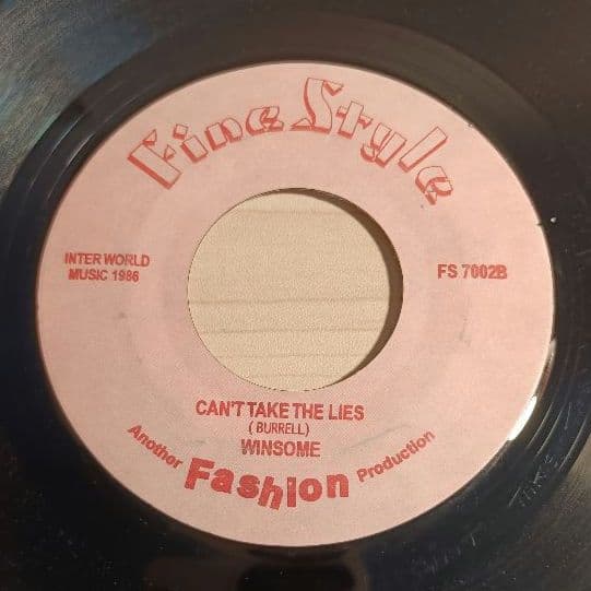 名盤☆レゲエ　７インチ　WINSOME/AM I THE SAME GIRL