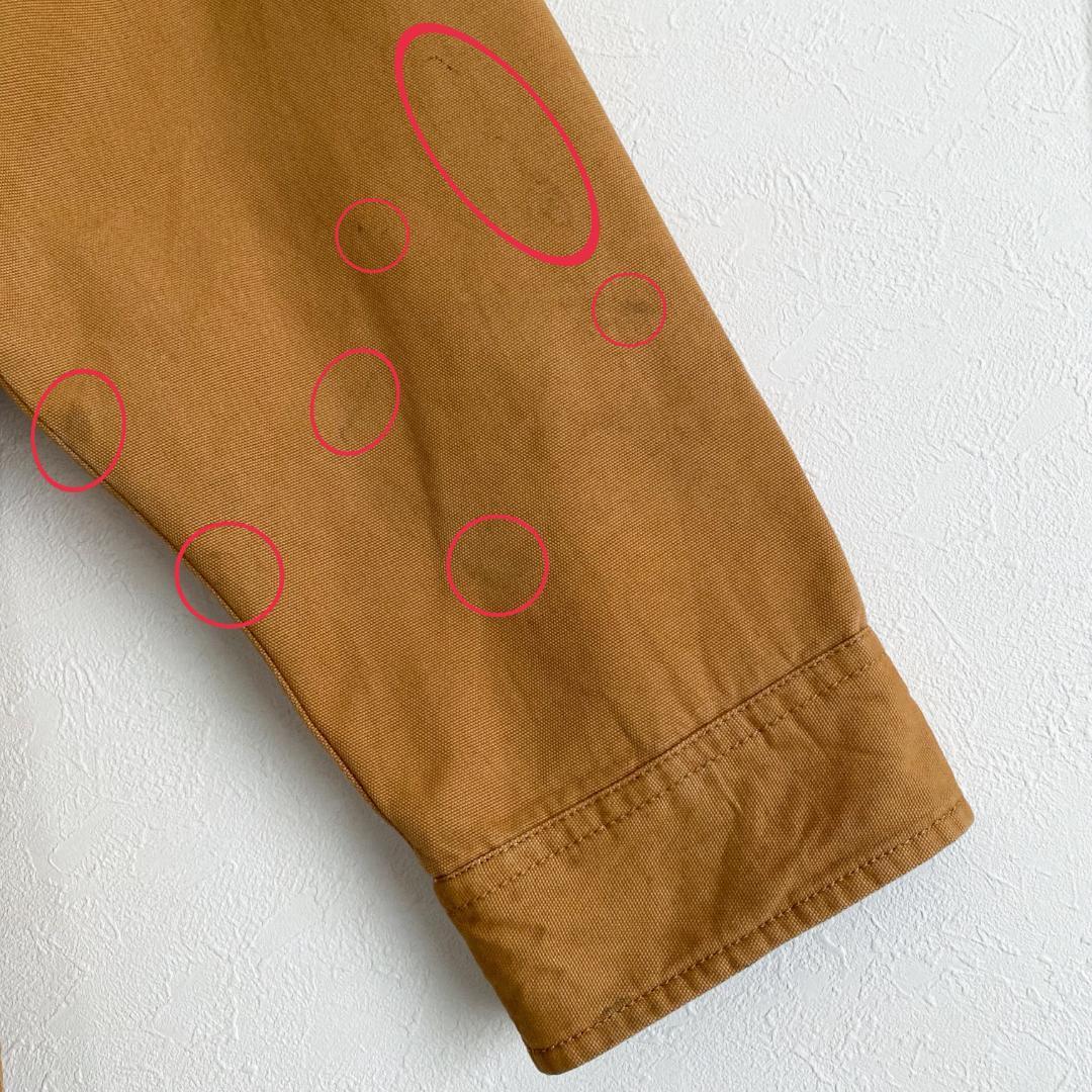 【ランズエンド】ハンティングジャケット カバーオール 中綿 キャメル 2XL