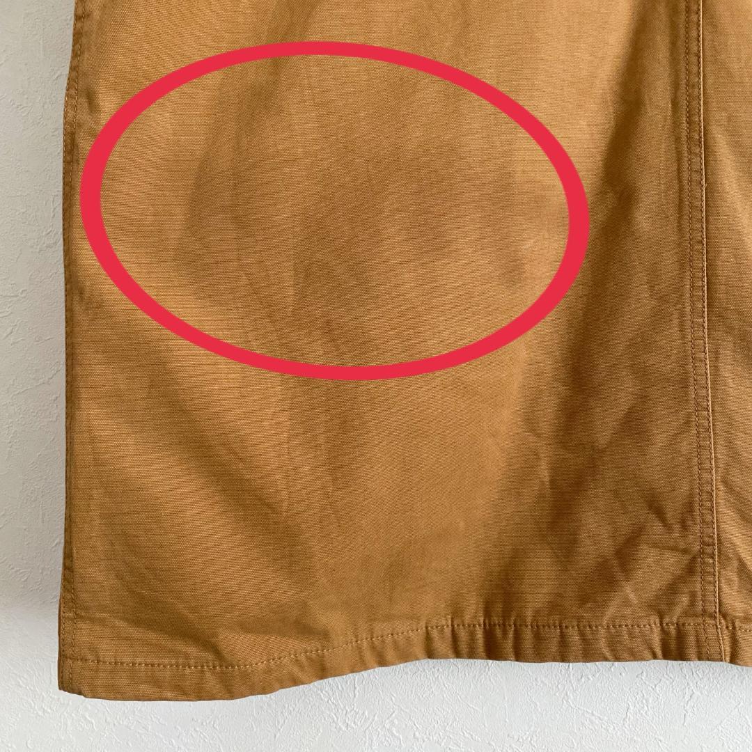 【ランズエンド】ハンティングジャケット カバーオール 中綿 キャメル 2XL