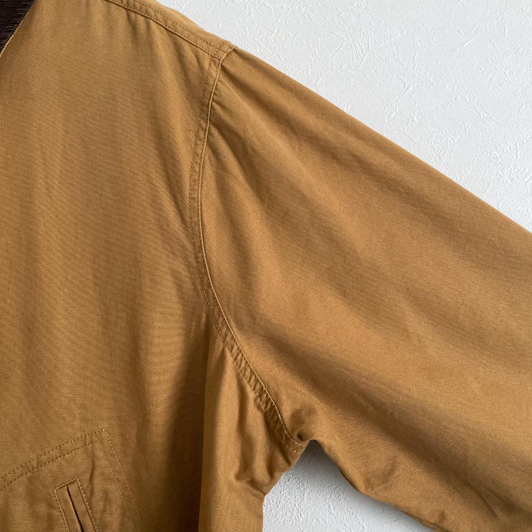 【ランズエンド】ハンティングジャケット カバーオール 中綿 キャメル 2XL