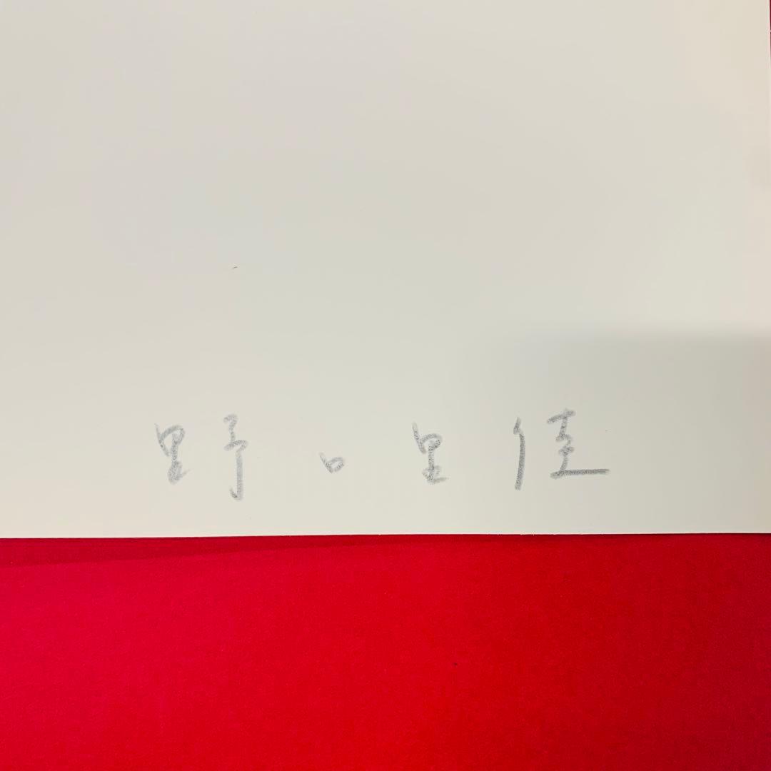 野口里佳写真集　砂漠で　サイン入り