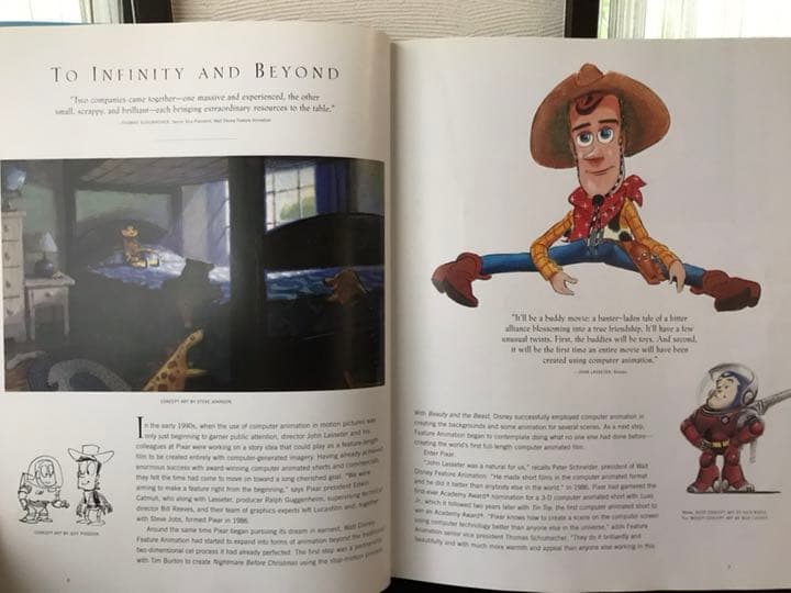 TOY STORY マニア必見‼︎ アートデザイン メイキング本