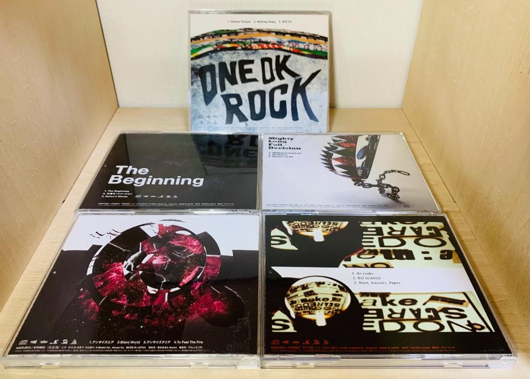 【初回盤】ONE OK ROCK シングル CD 全9枚セット