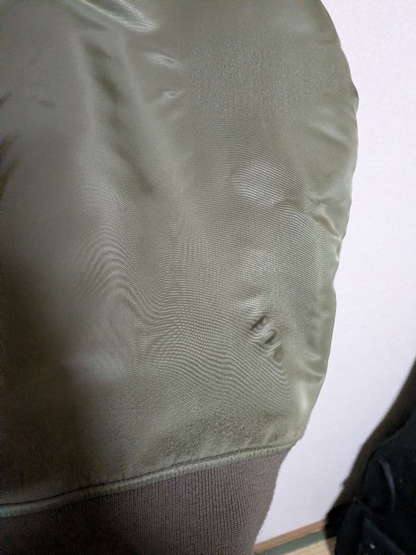 22AW kolor MA-1 ボンバージャケット カーキ サイズ2