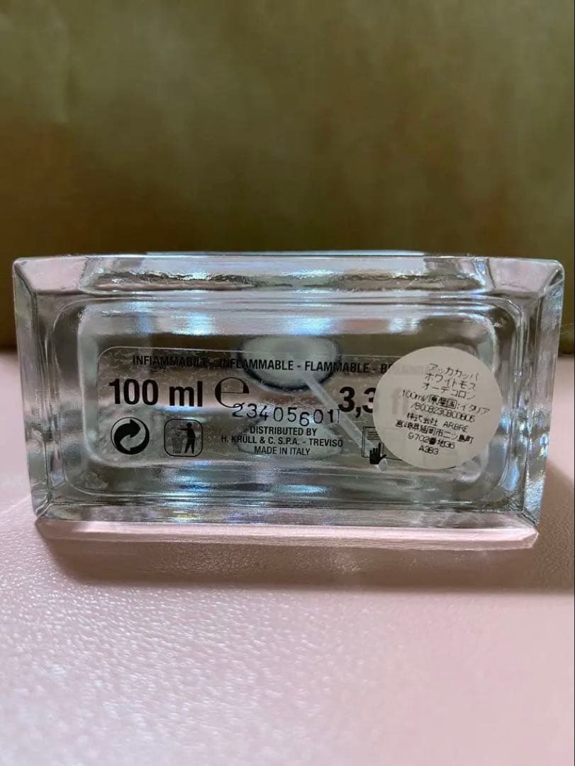 【ACCA KAPPA】香水 ホワイトモス 100ml 残量9割