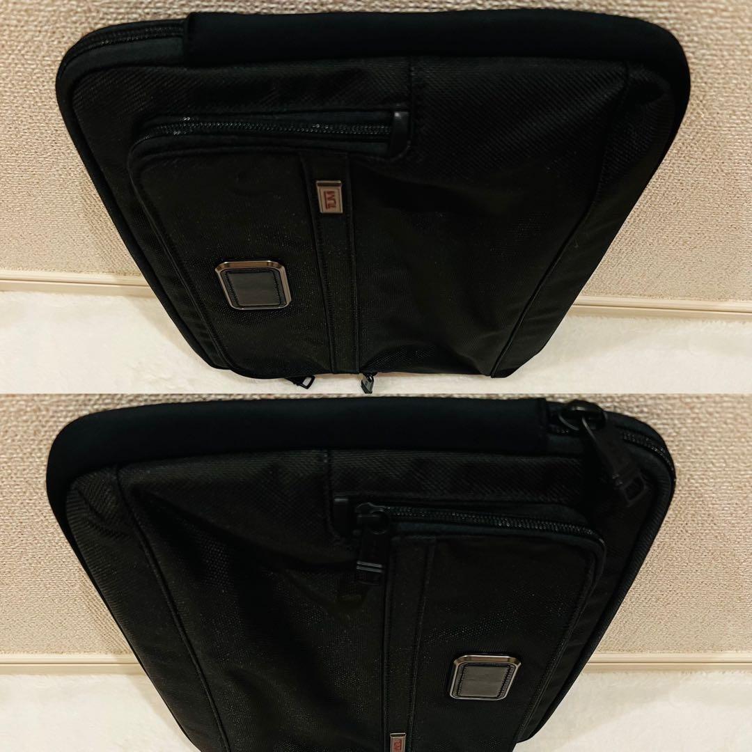 【未使用に近い】TUMI ALPHA3 PCケース ブラック A4サイズ収納可