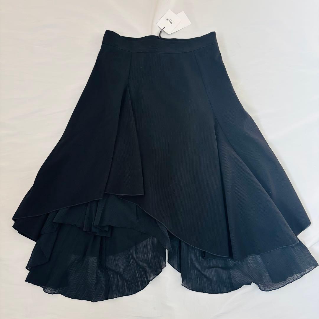 タグ付き 未使用 misekiseoul ロング レイヤード フレア スカート