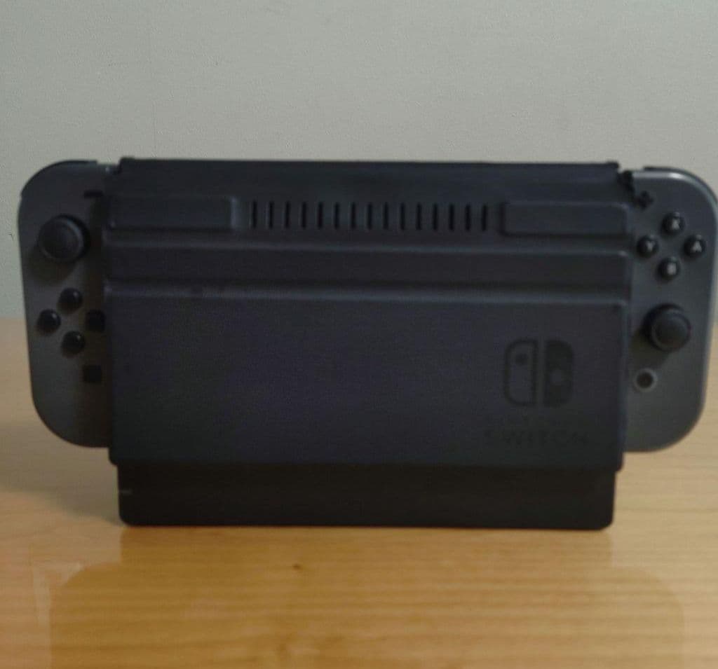 Nintendo Switch 本体 グレー カバー、有線LANアダプター